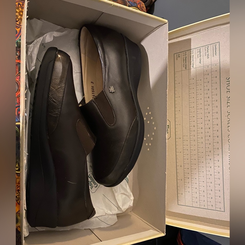 Finn Comfort, Dark brown, size 8